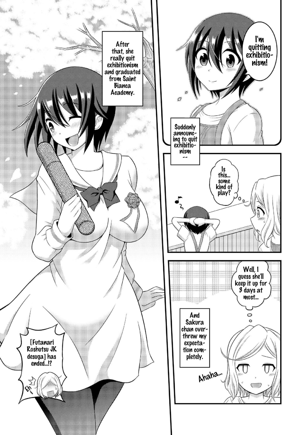 Hentai Manga Comic-What If I Am A Futanari Naked JK? 10-Read-4